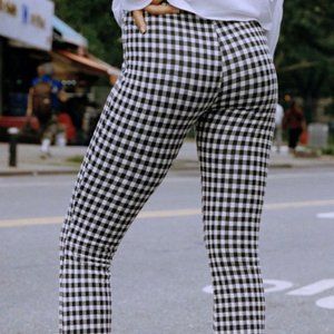 Black and White Casey Kick Flare Pants